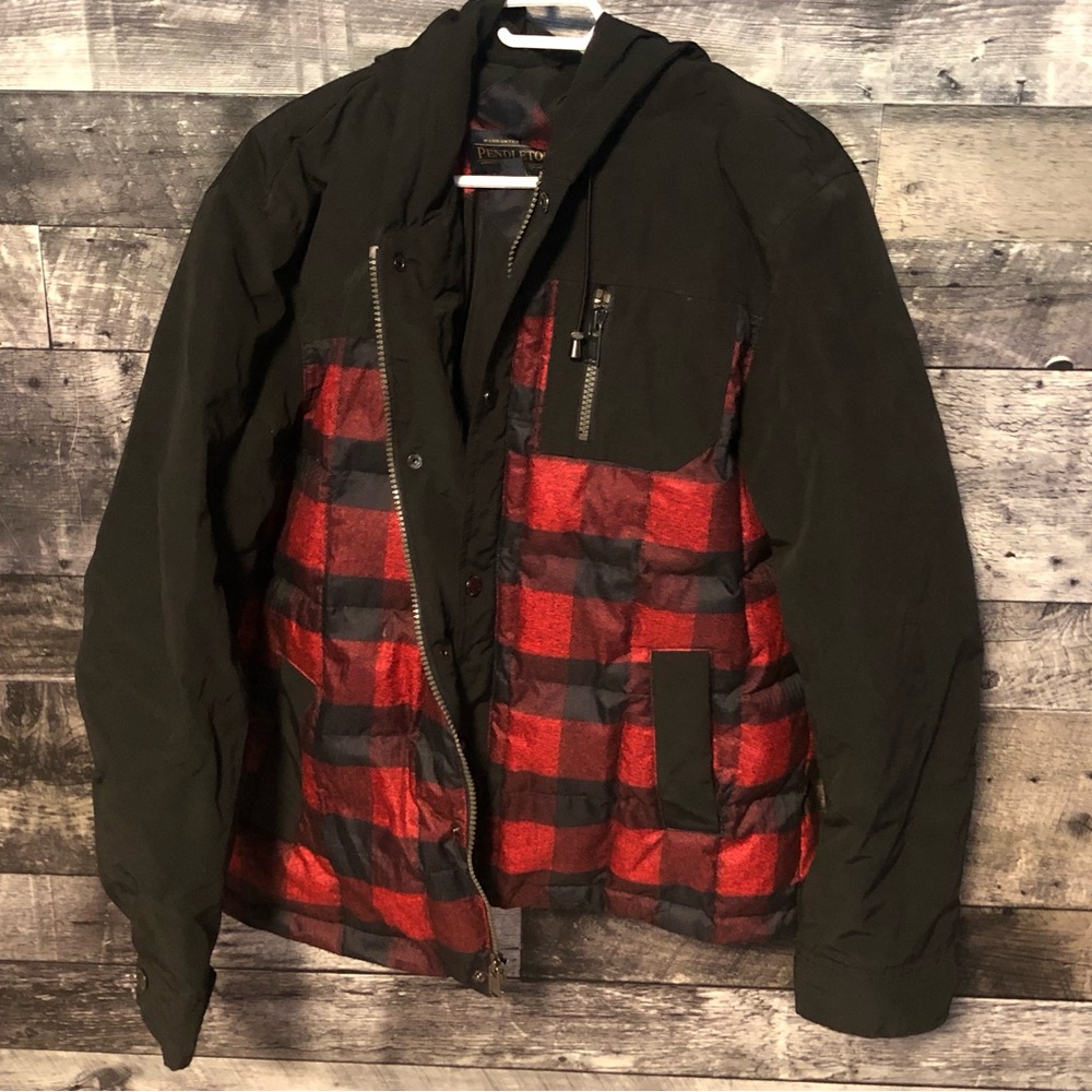 Pendleton Men’s Jacket Size Large Buffalo Plaid Pattern
